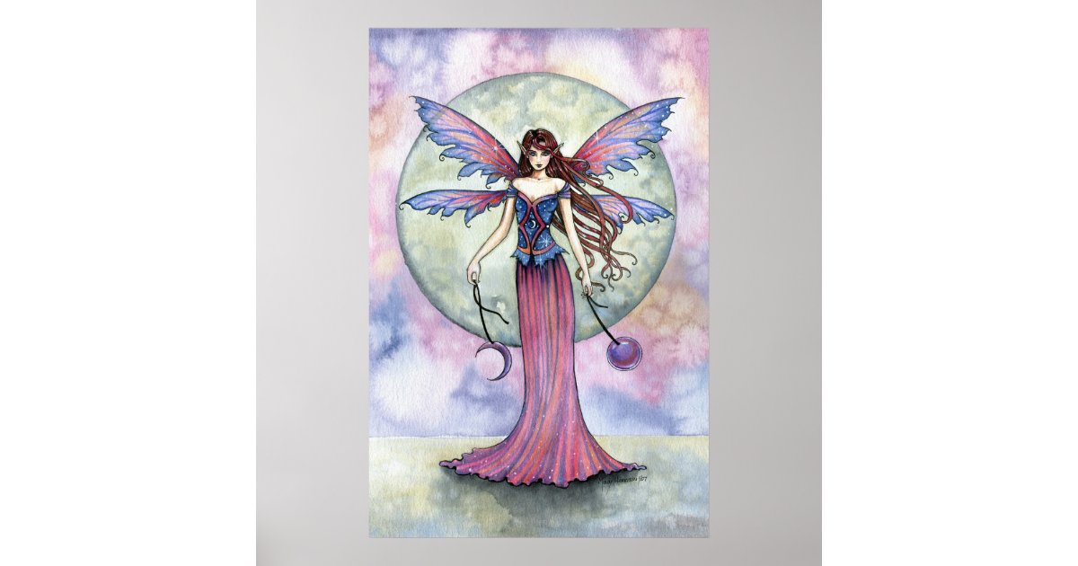 gothic fairy poster