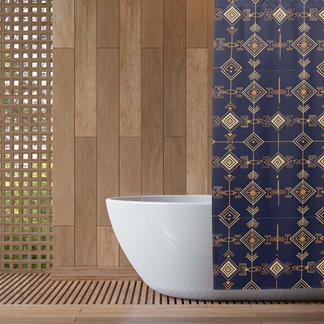 Celestial Grid Shower Curtain (Creator Uploaded)