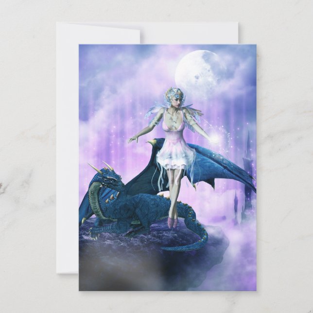 Celestial Guardian Holiday Card (Front)