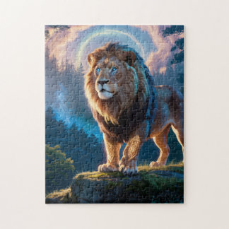 Celestial Guardian Lion Jigsaw Puzzle