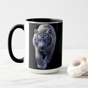 Celestial Guardian: Mythic White Tiger Mug