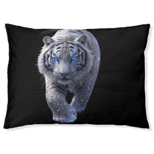 Celestial Guardian: Mythic White Tiger Pet Bed