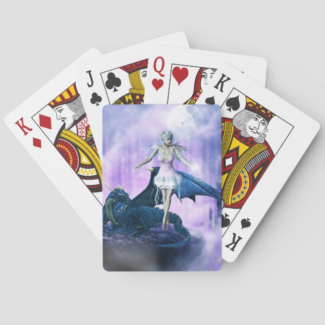 Celestial Guardian Poker Cards (Back)