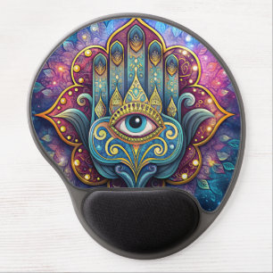 Celestial Hamsa Gel Mouse Pad
