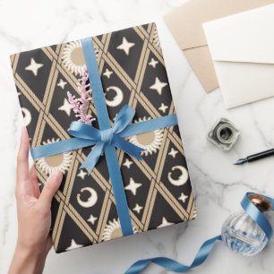 Celestial Harlequin Bold (Solar Corona) Wrapping Paper