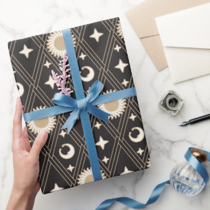 Celestial Harlequin Light (Solar Corona) Wrapping Paper