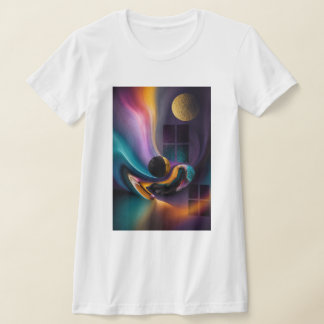 Celestial Harmony | Abstract Dreamscape T-Shirt