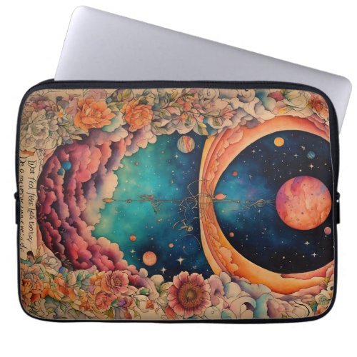 Celestial Harmony _ Gravity Emblem Laptop Cover Laptop Sleeve