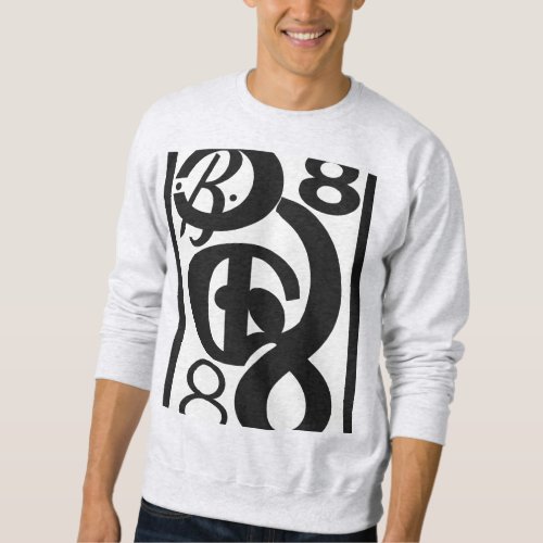 Celestial Harmony Gravity_Inspired Planet_Moon Em Sweatshirt