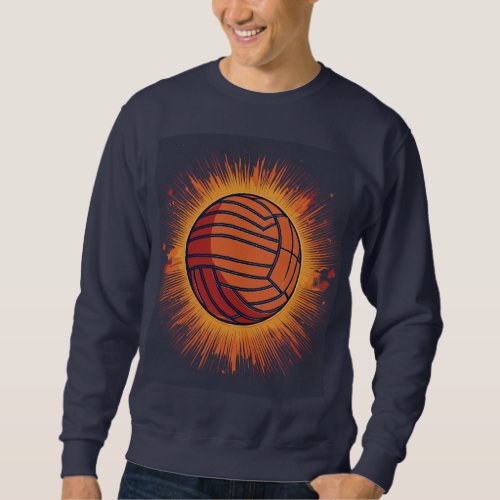 Celestial Harmony Gravity_Inspired Planet_Moon Em Sweatshirt