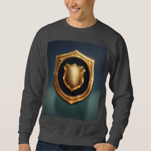 Celestial Harmony Gravity_Inspired Planet_Moon Em Sweatshirt