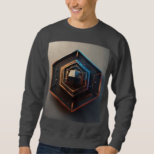 Celestial Harmony Gravity_Inspired Planet_T_Shirt Sweatshirt