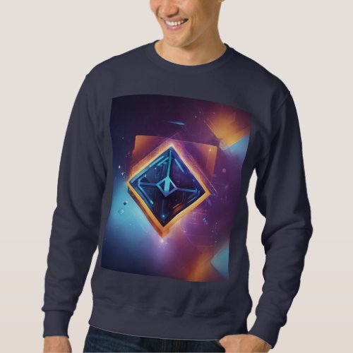 Celestial Harmony Gravity_Inspired Planet_T_Shirt Sweatshirt