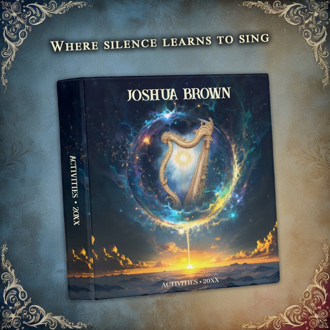 Celestial Harp of the Moonbound Skies.  3 Ring Binder (Creator Uploaded)