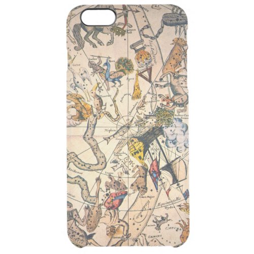 Celestial Hemisphere 1790 Clear iPhone 6 Plus Case