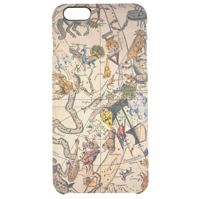 Celestial Hemisphere, 1790 Uncommon iPhone Case (Back)