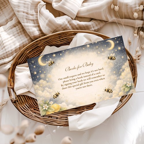Celestial Honey Bee Baby Shower Books for Baby