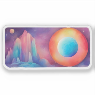 Celestial Horizons Sticker