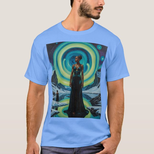 Celestial Ice Queen Portal Art Shirt (Front)