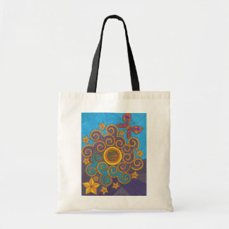 Celestial Indie Art Tote Bag