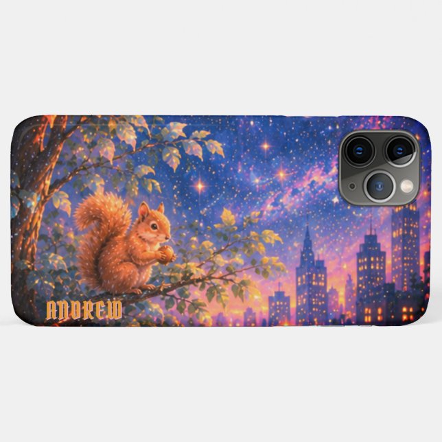 Celestial Iphone case. Stargazing City lights gift Case-Mate iPhone Case (Back (Horizontal))