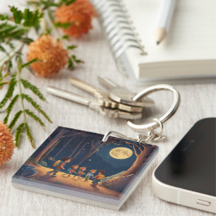 Celestial Joy Acrylic Keychain