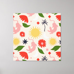 Celestial Jungle Canvas Print