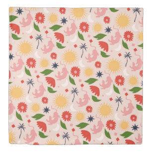 Celestial Jungle Duvet Cover