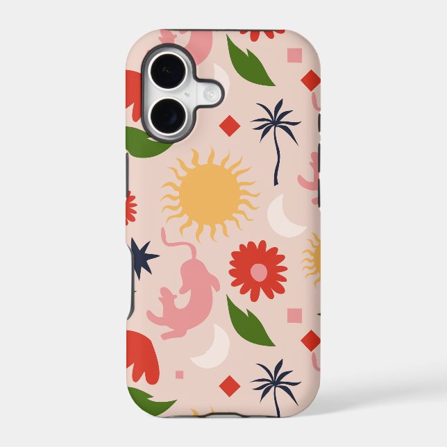 Celestial Jungle Iphone Case (Back)