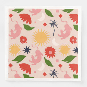 Celestial Jungle Paper Dinner Napkins