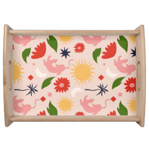 Celestial Jungle Serving Tray