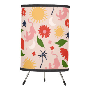 Celestial Jungle Tripod Lamp