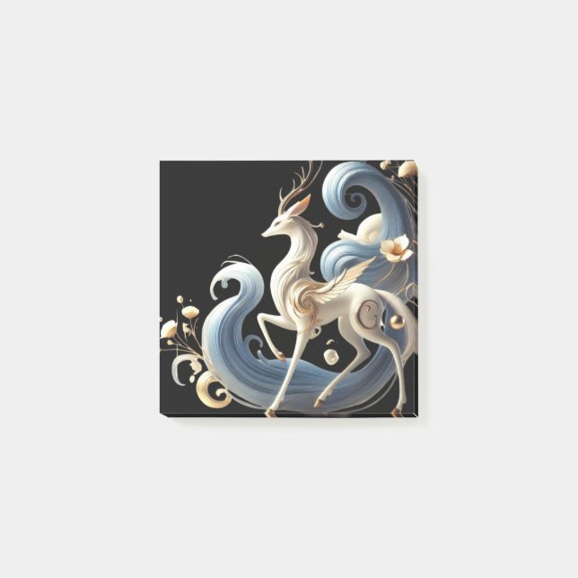 Celestial Kirin Fantasy Collection Post-it Notes (Front)