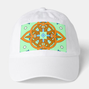 Celestial Knot Art Prints Unique Star Patterns Hat
