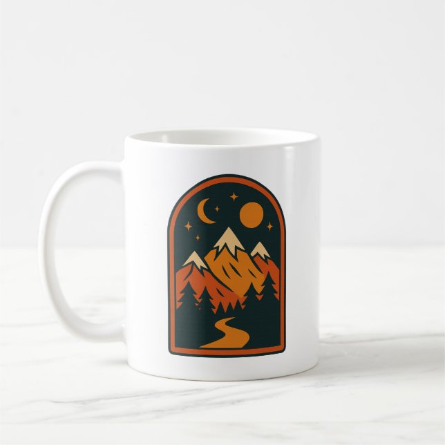 Celestial Landscape Classic Mug (Left)