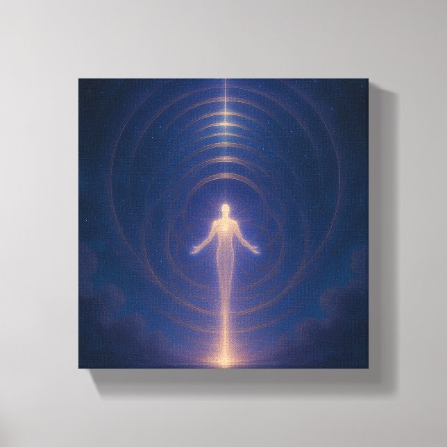 Celestial Light Being Wall Art (Front)