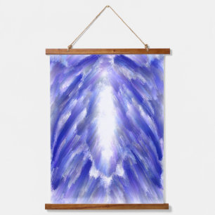Celestial Light Burst Abstract Art Print  Hanging Tapestry