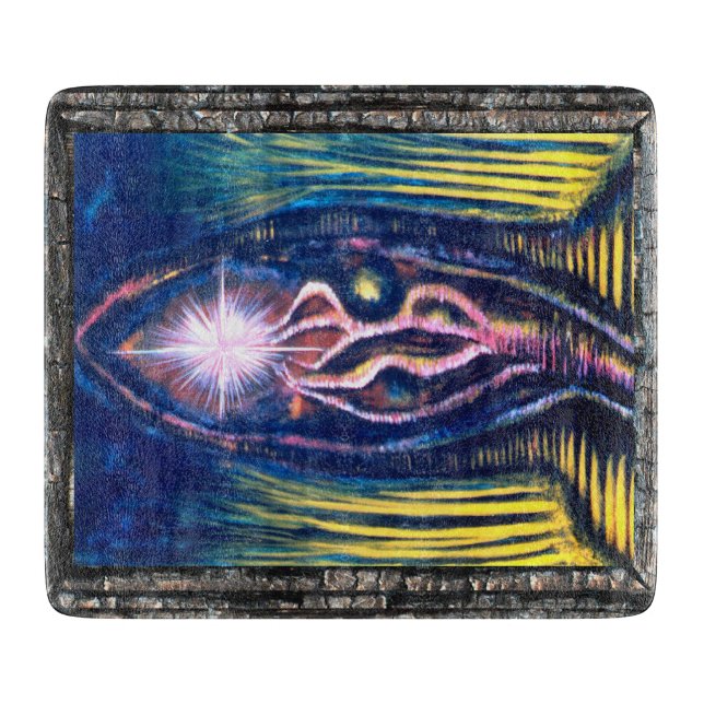 Celestial Light Cutting Board (Front)