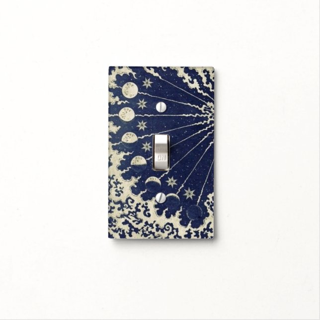Celestial Light Switch Cover (In Situ)