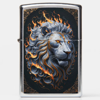 Celestial Lion Art Design #6 Zippo Lighter
