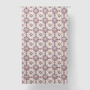 Celestial Lotus Mandala Spiritual Design Pattern Blackout Curtains