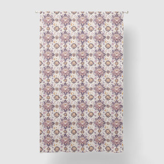 Celestial Lotus Mandala Spiritual Design Pattern Blackout Curtains