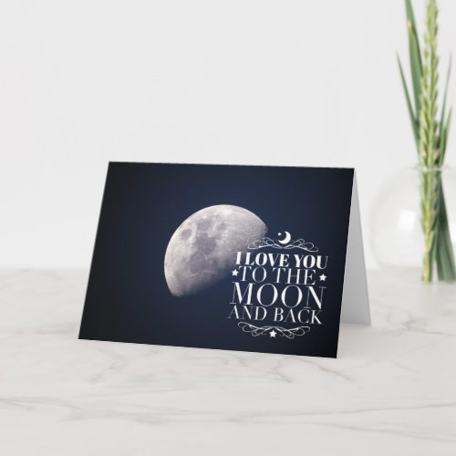 Celestial Love Birthday Card