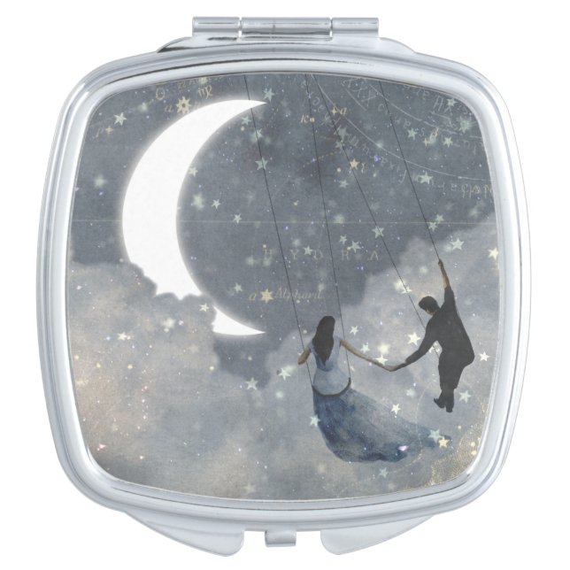 Celestial Love Compact Mirror (Front)