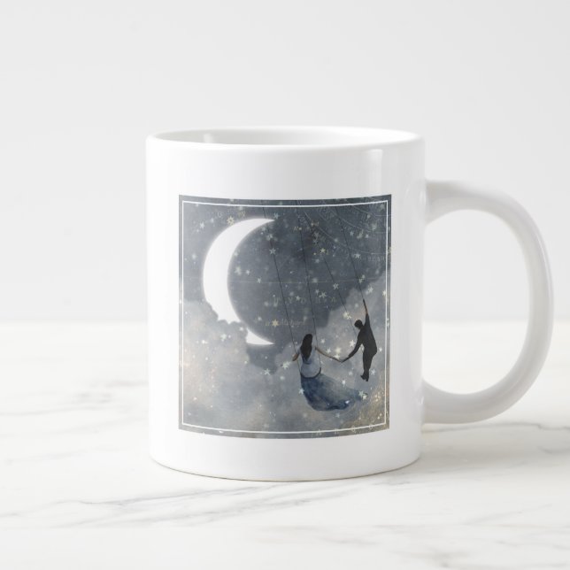 Celestial Love Giant Coffee Mug (Right)