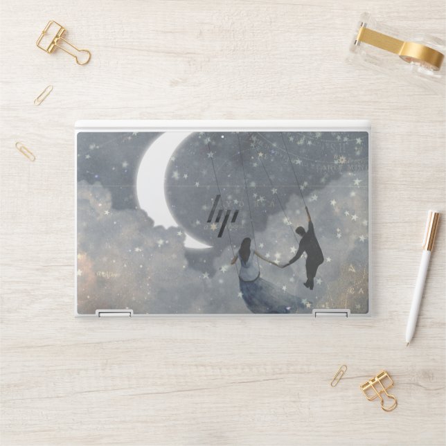 Celestial Love HP Laptop Skin (Desk)