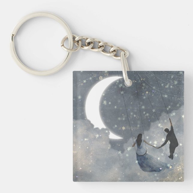 Celestial Love Keychain (Front)