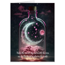 Celestial Love Proposal - Personalized Giant Card