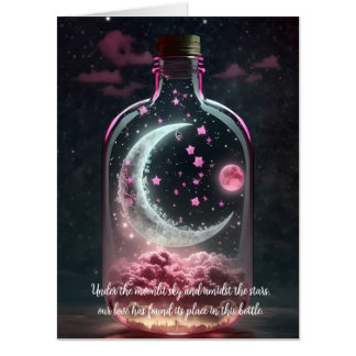 Celestial Love Proposal - Personalized Giant Card