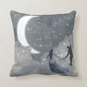 Celestial Love Throw Pillow
